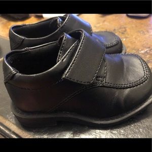 Black Toddler Dress shoes 5W